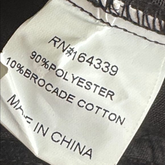 PETAL & PUP Corduroy Talaren Cropped Ankle Pants Black High Rise 4 Fall Winter - Picture 6 of 7